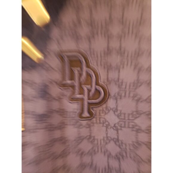 Puma X Dapper Dan Sweatshirt Jacket 1/4 Zip Navy All Over Logo Sz L Pockets - Picture 6 of 11